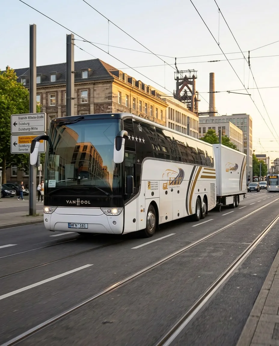 Autocar ElitTransTour pregătit pentru curse regulate Moldova - Germania